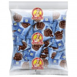 Десерт СЛАВЯНКА "Janets Bakery" с шоколадной начинкой Брауни 500 г, ш/к 37257, R6763