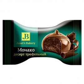 Десерт глазированный СЛАВЯНКА "Janets Bakery" трюфельный Монако 500 г, ш/к 37899, Y4776