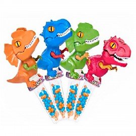 Игрушка с драже "ХВАТАЛКА ДИНОЗАВР T-REX", 5 г, КОНФИТОЙ