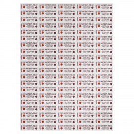 Индикатор стерилизации ВИНАР ИНТЕСТ-ПФ2, комплект 500 шт., без журнала, 21