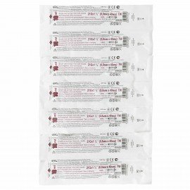 Шприц 3-х компонентный SFM, 10 мл, КОМПЛЕКТ 100 шт., в коробке, игла 0,8х40 мм - 21G, 534203