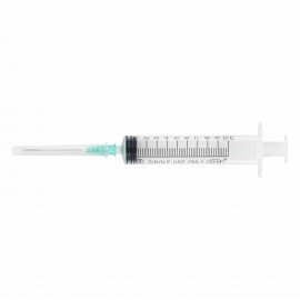 Шприц 3-х компонентный SFM, 10 мл, КОМПЛЕКТ 100 шт., в коробке, игла 0,8х40 мм - 21G, 534203
