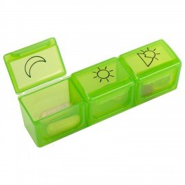 ТАБЛЕТНИЦА / Контейнер-органайзер для лекарств и витаминов, 7 дней/3 приема BOX, DASWERK, 630848