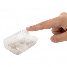 ТАБЛЕТНИЦА / Контейнер для лекарств и витаминов 5 отделений КАРМАННЫЙ, DASWERK, 630849