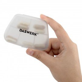 ТАБЛЕТНИЦА / Контейнер для лекарств и витаминов 5 отделений КАРМАННЫЙ, DASWERK, 630849