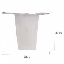 Трусики-бикини белые женские 44-48 размер КОМПЛЕКТ 25 шт., спанбонд 30 г/м2, ЧИСТОВЬЕ, 01-601