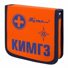 Аптечка первой помощи КИМГЗ, ВИТАЛФАРМ, тканевая сумка, по приказу №1164н, 00-00004255