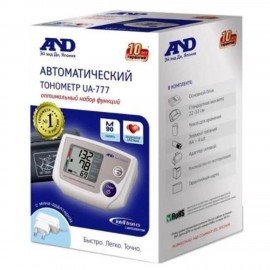 Тонометр AND UA-777AC, манжета 22-32 см, автоматический, на плечо, адаптер питания