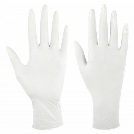 Перчатки латексные смотровые SFM Grip-Surface Германия, 50 пар (100 штук), размер М (средний)