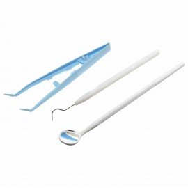 Набор стоматологический стерильный ЕваДент, тип 2 (3 предмета), КОМПЛЕКТ 35 шт., КПИ