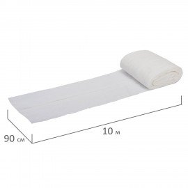 Марля медицинская отбеленная, отрез 0,9х10 м, плотность 36(±2) г/м2, NF