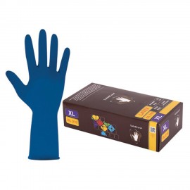 Перчатки латексные смотровые 25 пар (50шт) прочные XL(оч большой) S&C High Risk DL/TL