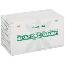 Пластырь-повязка рулонная LEIKO 15х1000 см, нетканая основа ш/к 41179, 132826