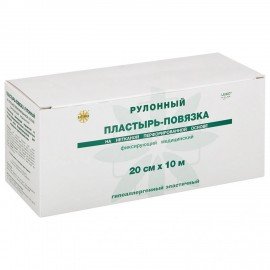 Пластырь-повязка рулонная LEIKO 20х1000 см, нетканая основа ш/к 41186, 132827