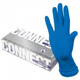 Перчатки латексные смотровые CONNECT HIGH RISK 25 пар (50шт), размер XL (оч. большой), CON-HR-04