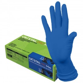 Перчатки нитриловые смотровые сверхпрочные CRYSTAL PRO MAX 50 пар (100шт), размер M,, CRYMAX-02