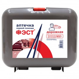Аптечка первой помощи Дорожная ФЭСТ, пластиковый кейс, 1288