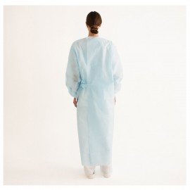 Халат хирургический стерильный 120 см. XXL 56-58р. манжета, спанбонд 25 г/м2, ГЕКСА
