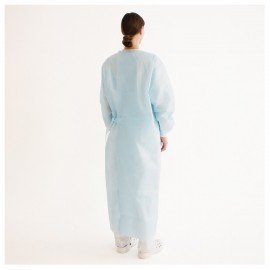Халат хирургический стерильный 120 см. XXL 56-58р. манжета, спанбонд 25 г/м2, ГЕКСА