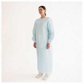 Халат хирургический стерильный 120 см. XXL 56-58р. манжета, спанбонд 25 г/м2, ГЕКСА