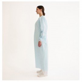 Халат хирургический стерильный 120 см. XXL 56-58р. манжета, спанбонд 25 г/м2, ГЕКСА