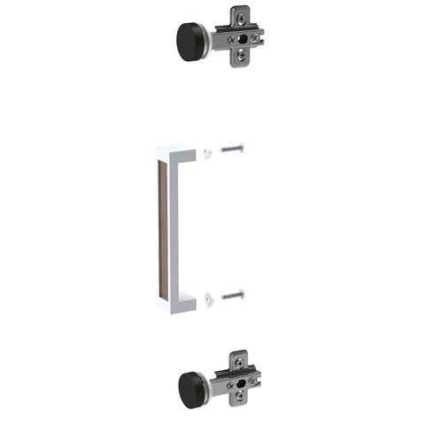 Фурнитура для двери стеклянной в алюминиевой рамке "Приоритет", КФ-939У