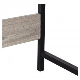 Стол на металлокаркасе BRABIX "LOFT CD-003", 640х420х840 мм, цвет дуб антик, 641216