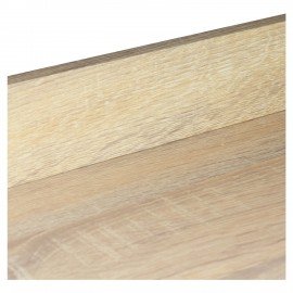 Стеллаж на металлокаркасе BRABIX "LOFT SH-003", 600х350х1500 мм, 5 полок, цвет дуб натуральный, 641236