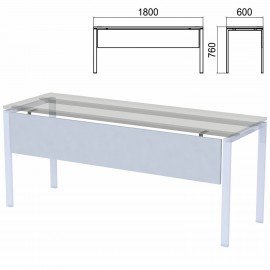 Царга к столам на металлокаркасе "Арго", шириной 1800 мм, серый