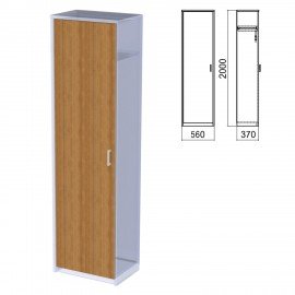 Шкаф для одежды ЧАСТЬ 2 "Арго", 560х370х2000 мм, орех