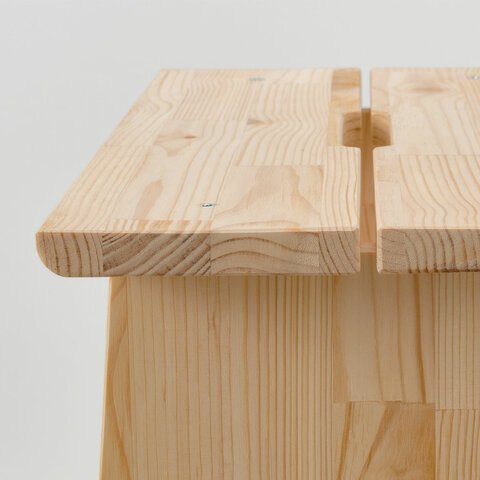 Табурет тумба деревянный, сосна, BRABIX "Scandi Wood SC-002", 490х250х450 мм, 641888, 004.02.35