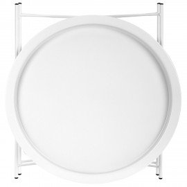 Столик-поднос BOOMHOUSE CT-003 кофейный (ширина 47*высота 51 см), металл, белый, 641939