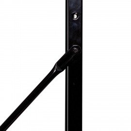 Стеллаж BRABIX "SMART SH-004", 790х360х1950 мм, ЛОФТ, 5 полок, металл/ЛДСП ясень шимо светлый, каркас черный, 641943