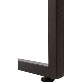 Стол BRABIX "SMART CD-020", 900х500х770 мм, ЛОФТ, металл/ЛДСП ясень шимо светлый, каркас черный, 641949