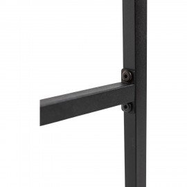 Стол BRABIX "SMART CD-020", 900х500х770 мм, ЛОФТ, металл/ЛДСП ясень шимо светлый, каркас черный, 641949