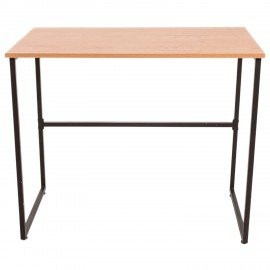 Стол BRABIX "SMART CD-020", 900х500х770 мм, ЛОФТ, металл/ЛДСП бунратти, каркас черный, 641950