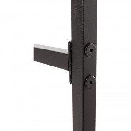 Стол BRABIX "SMART CD-020", 900х500х770 мм, ЛОФТ, металл/ЛДСП бунратти, каркас черный, 641950