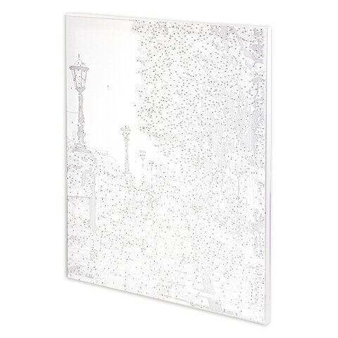 Картина по номерам 40х50 см, ОСТРОВ СОКРОВИЩ "Дождливый день", на подрамнике, акриловые краски, 3 кисти, 662480