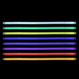 Светящиеся (неоновые) палочки-браслеты "100 шт. + 5 в ПОДАРОК!" в тубе, ЗОЛОТАЯ СКАЗКА, 662596