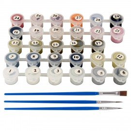 Картина по номерам 40х50 см, ОСТРОВ СОКРОВИЩ "Мечтай!", на подрамнике, акрил, кисти, 662904