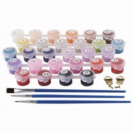 Картина по номерам 40х50 см, ОСТРОВ СОКРОВИЩ "Радужная женщина", на подрамнике, акрил, кисти, 663331