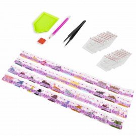 Картина стразами (алмазная мозаика), 30х40 см, ОСТРОВ СОКРОВИЩ "Букет сирени", без подрамника, 663860