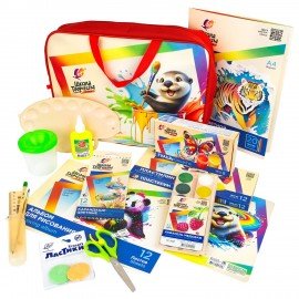 Набор для творчества ЛУЧ "Школа творчества", 15 предметов, 31С 1991-08