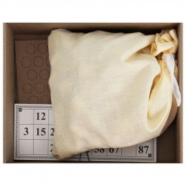 Родное лото классическое с деревянными бочонками, в картонной упаковке, ЗОЛОТАЯ СКАЗКА, 664710