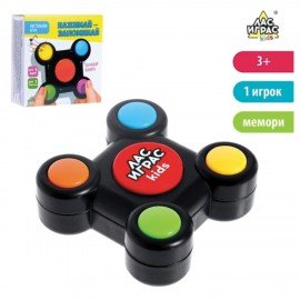 Интерактивная развивающая игра "НАЖИМАЙ - ЗАПОМИНАЙ" на батарейках, 4643275