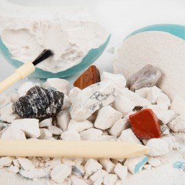 Набор для раскопок "Сокровища Солнечной системы", 8 планет, карточки, инструменты BRAUBERG KIDS, 665131