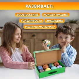 Набор для раскопок "Сокровища Солнечной системы", 8 планет, карточки, инструменты BRAUBERG KIDS, 665131