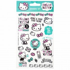 Наклейки-тату переводные АССОРТИ, ЦВЕТНЫЕ, 11х20 см, PY