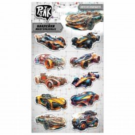 Наклейки объемные АССОРТИ, 11х20 см, PY