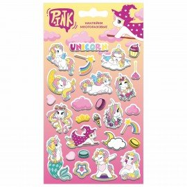 Наклейки объемные АССОРТИ, 11х20 см, PY